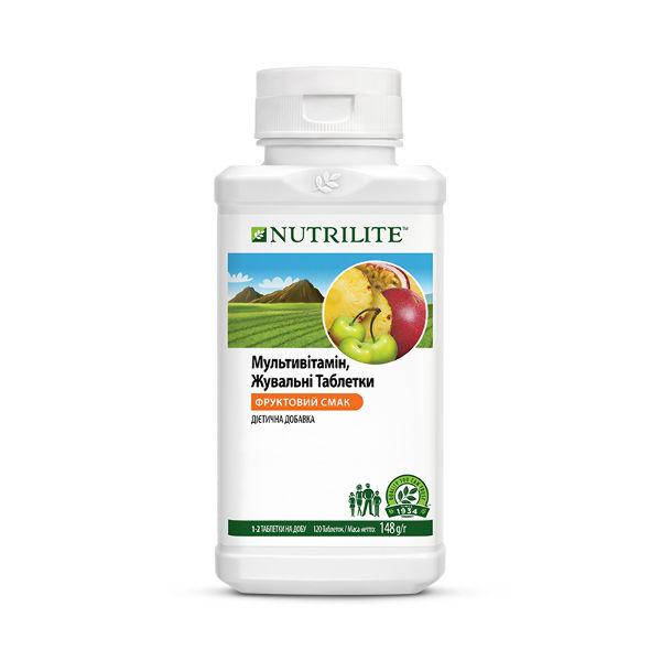 

Мультивитамин, жевательные таблетки Nutrilite 120 табл.