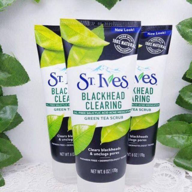 

Скраб для лица St. Ives "Blackhead Clearing" Green Tea 170 мл