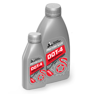 

Рідина гальмівна MOTOR LUX DOT-4 кан.0,5л