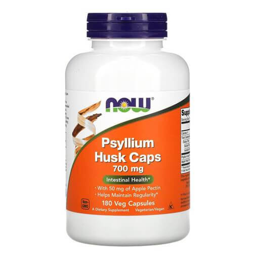 

NOW Psyllium Husk 700 mg 180 капсул