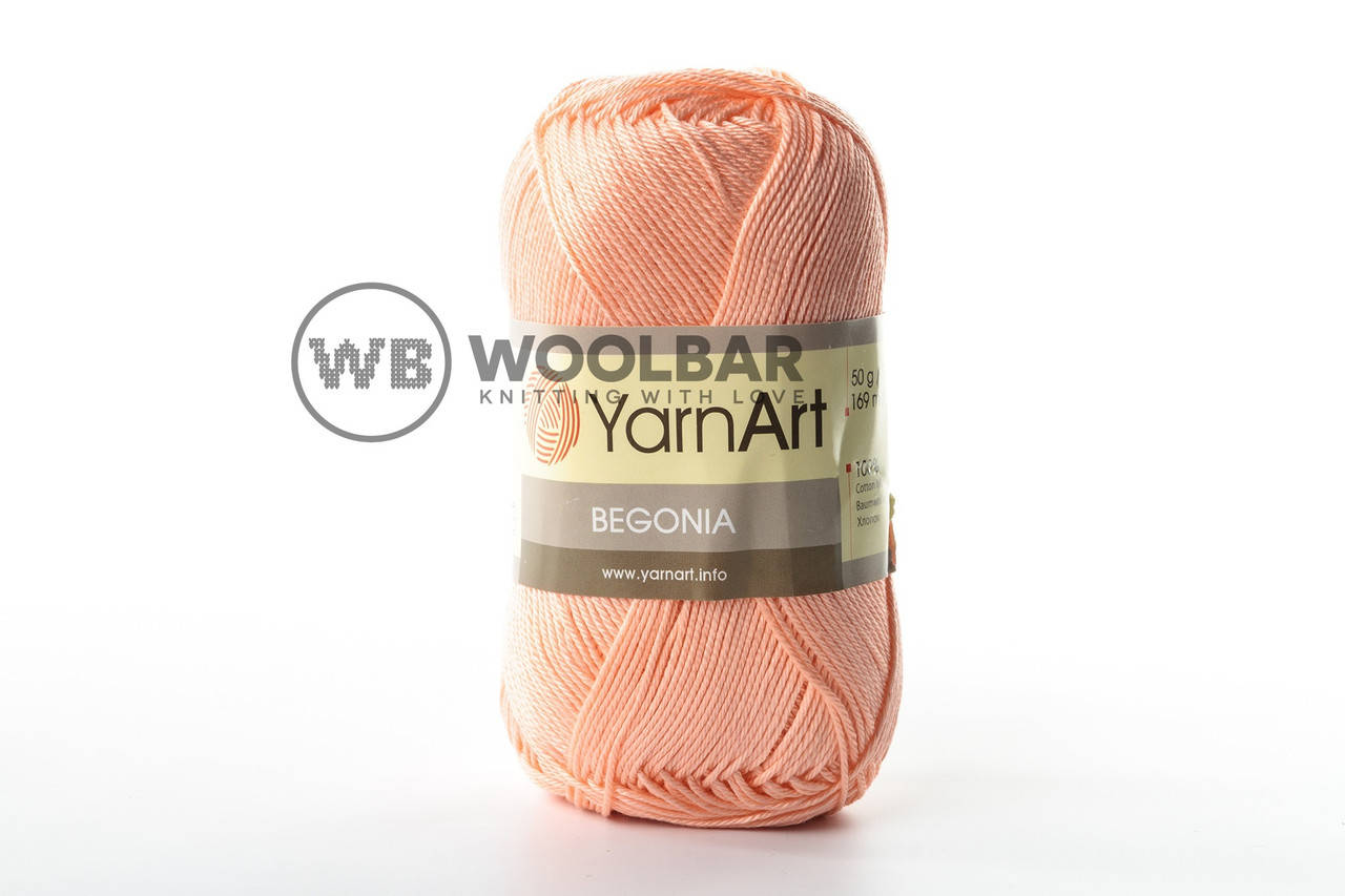 

Пряжа YarnArt Begonia 6322 бледно-розовый