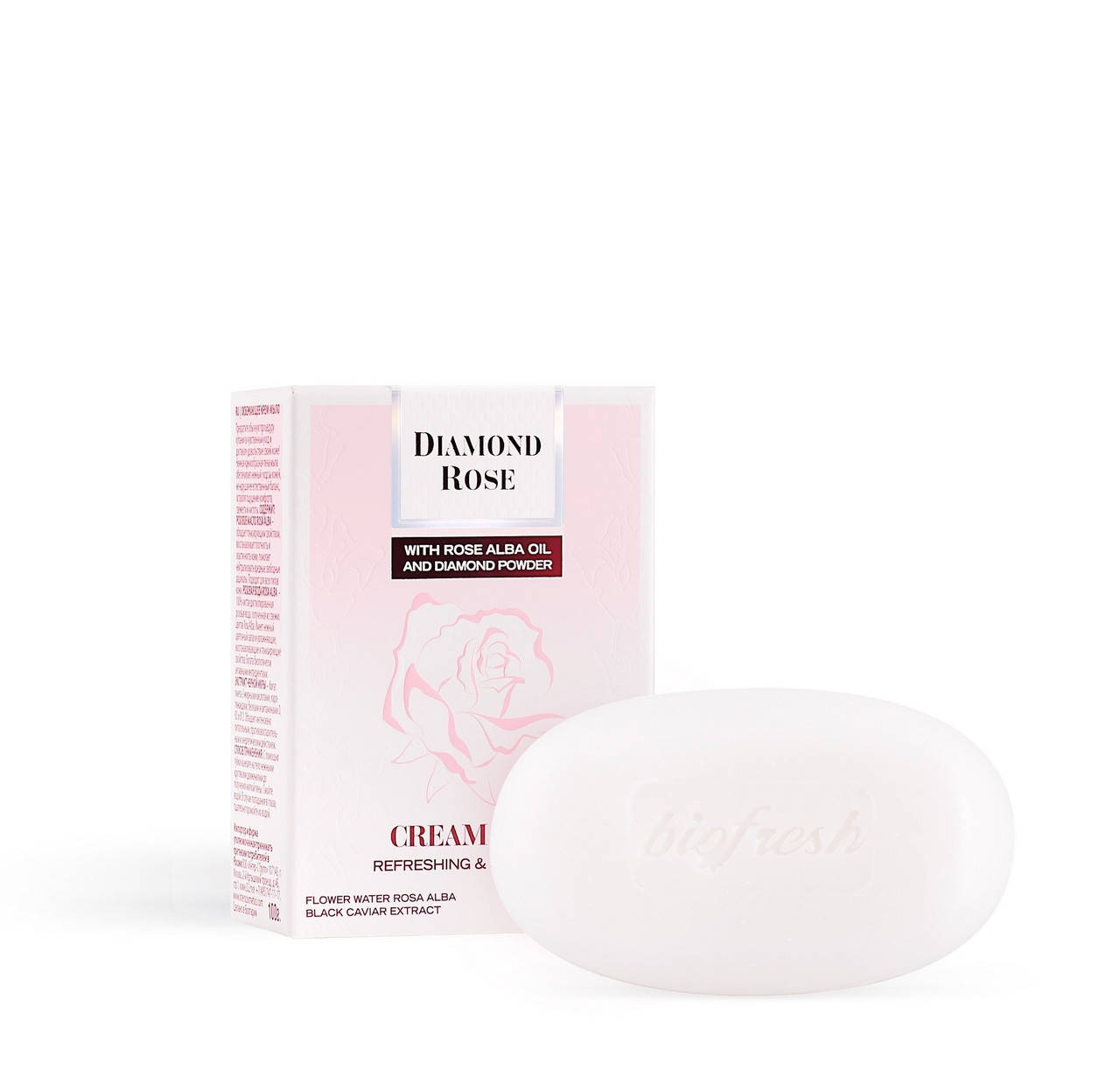 

Освежающие крем-мыло Diamond Rose от BioFresh 100 гр
