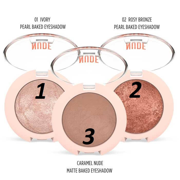 

Golden Rose Nude Look Тени для Век запеченные