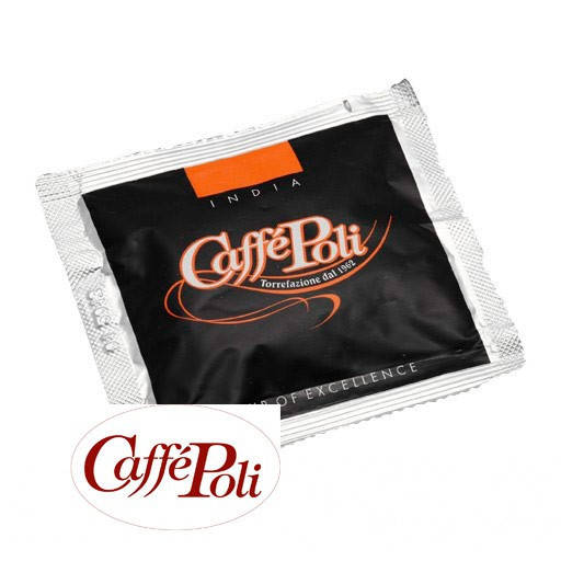 

Кофе в чалдах (монодозах) Caffe Poli Индия 100шт., Италия (кофе в таблетках)