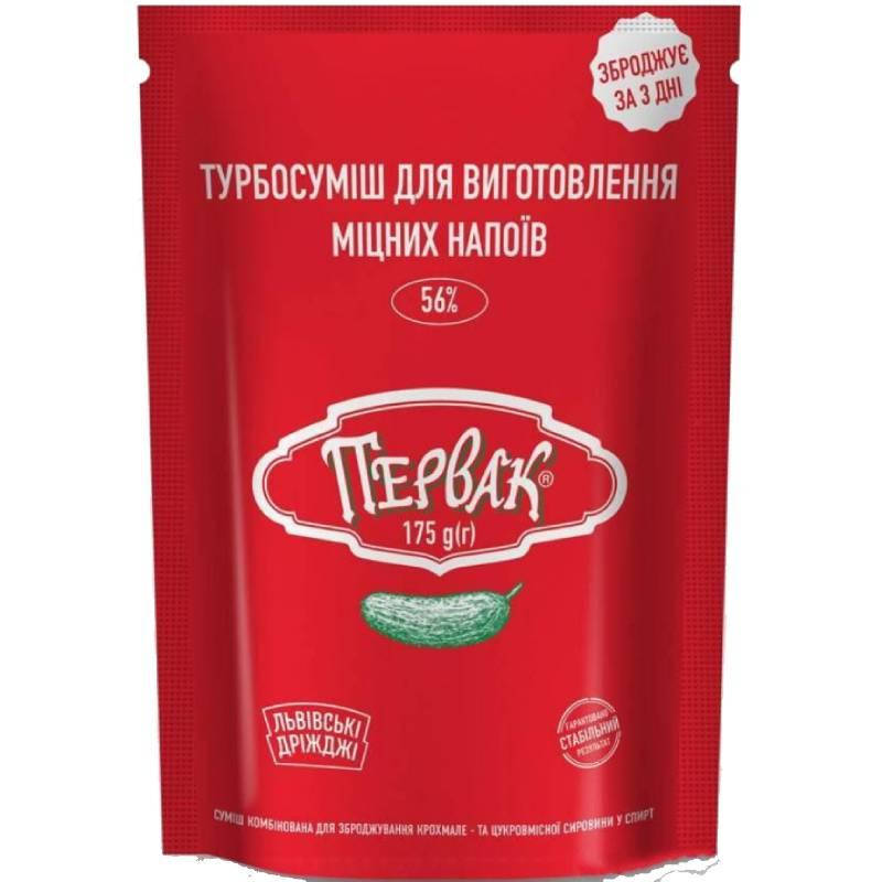 

Спиртовые турбо-дрожжи Первак на 50 л (175 г)