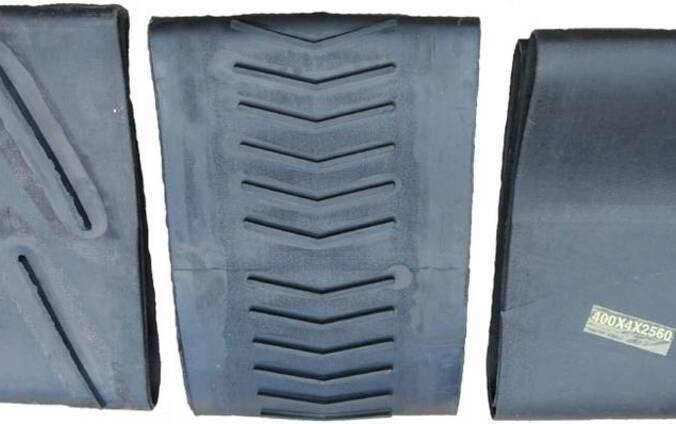 

Лента на зернометатель ЗМ-60 400-4-2560 (угловое ребро) Бердянский завод РТИ