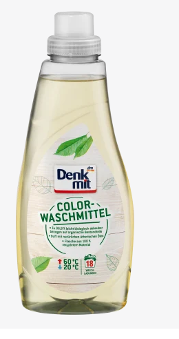 

Гель для стирки цветных вещей Denkmit Nature, 1 л 4058172215568