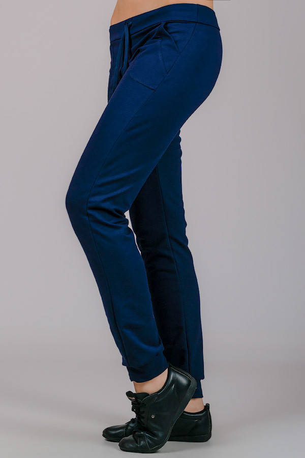 

Женские трикотажные штаны (темно-синие) размеры: M, L, XL, 2XL, 3XL, Синий