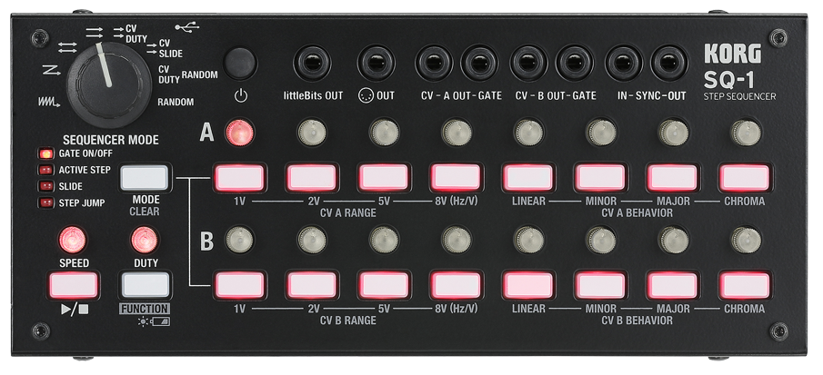 

Грувбокс Korg SQ-1, Черный