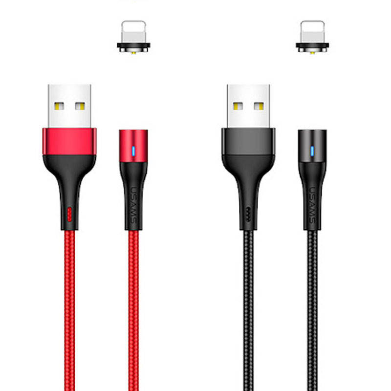

Дата кабель USAMS US-SJ333 U29 Magnetic USB to Lightning (1m)