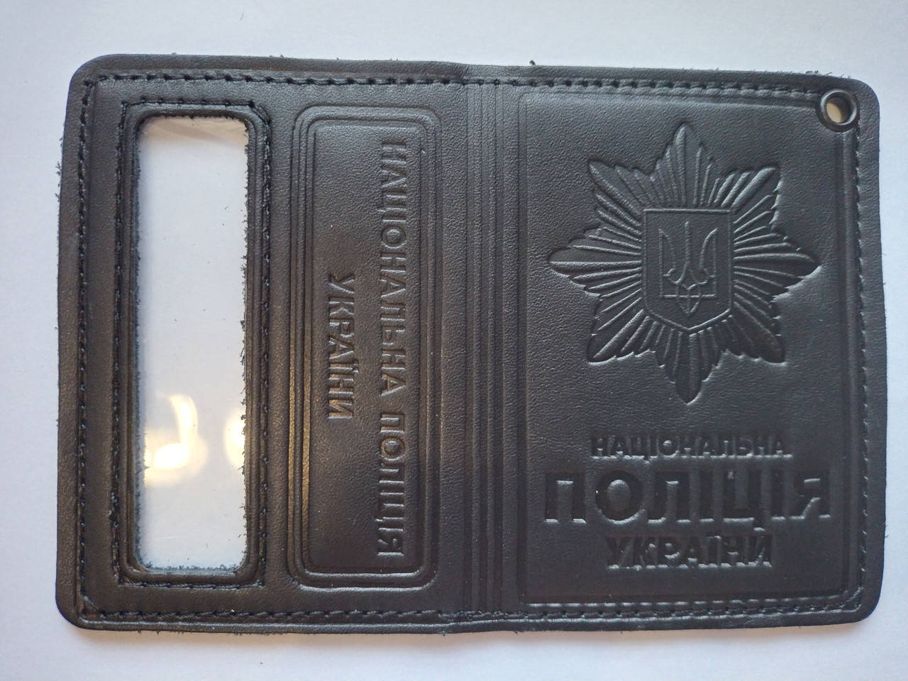 

Обкладинка " Націоанальна ПОЛІЦІЯ України" чорна кожа
