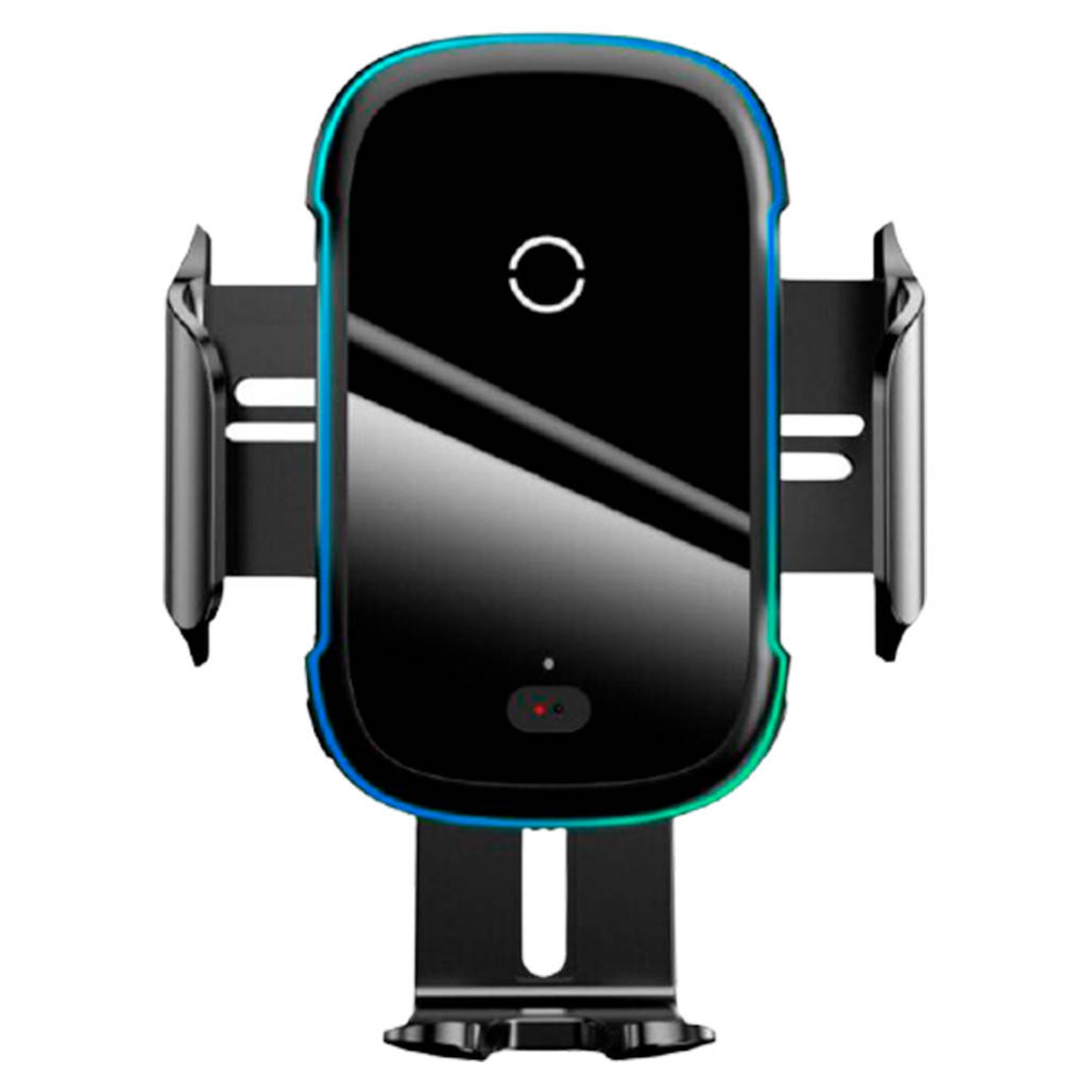 

Автомобильный держатель + беспроводное зарядное устройство Baseus Light Electric Hold Wireless Charger 15w, Черный