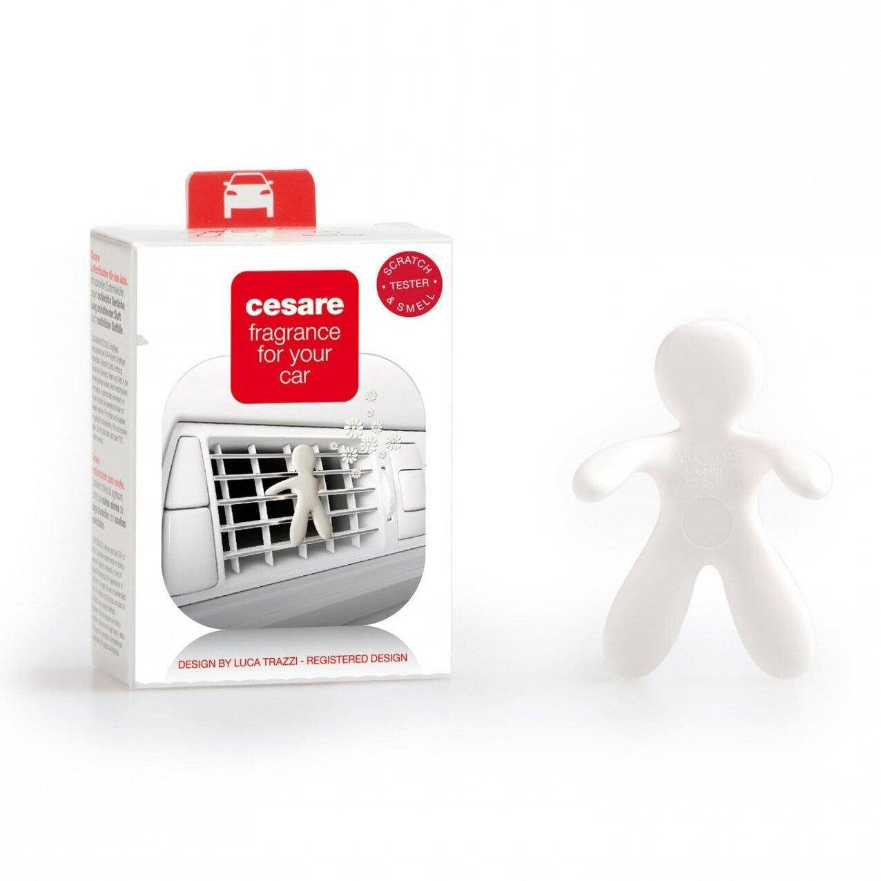 

Ароматизатор в машину человечек Mr&Mrs CESARE BOX Fresh Air - White (JCES001NEW)