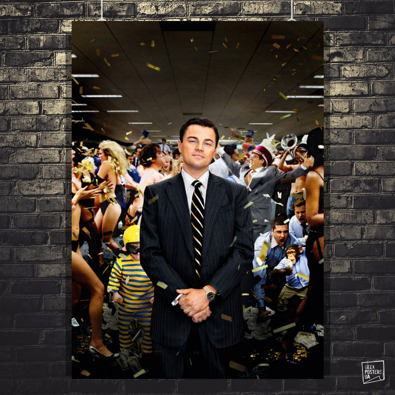 

Постер Волк с Уолл-стрит, The Wolf of Wall Street (2013). Размер 60x43см (A2). Матовая бумага