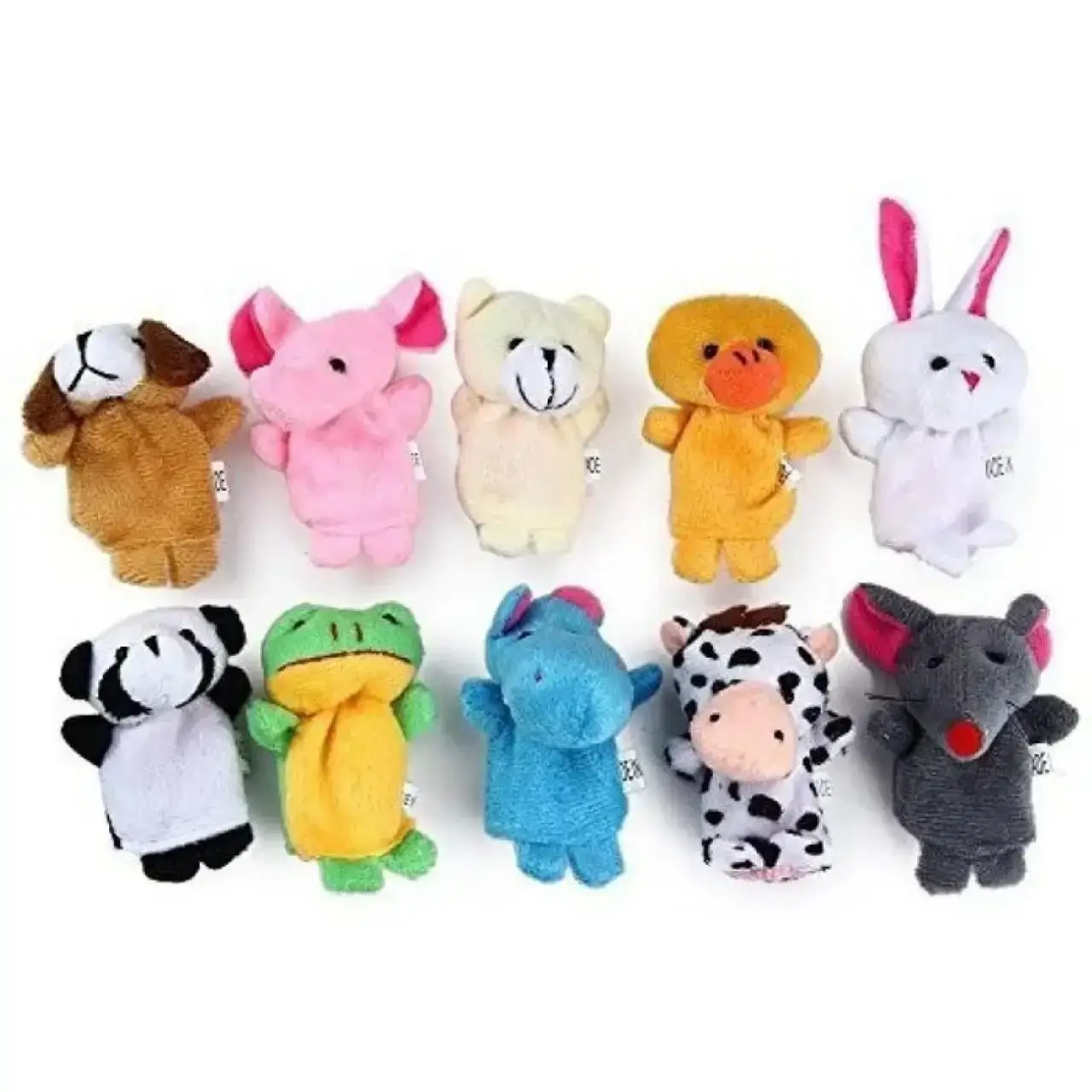 

Ігровий набір "Пальчиковий театр" тварини 10 шт, C012