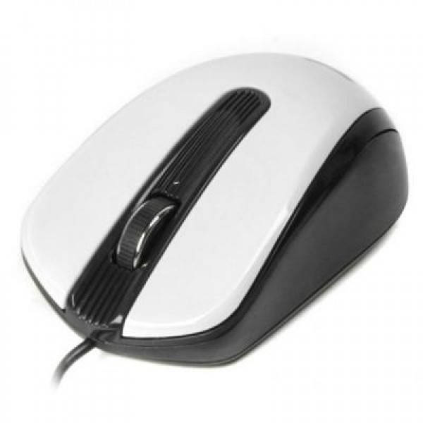 

Мышь Maxxter Mc-325-W white USB Б/У, Белый