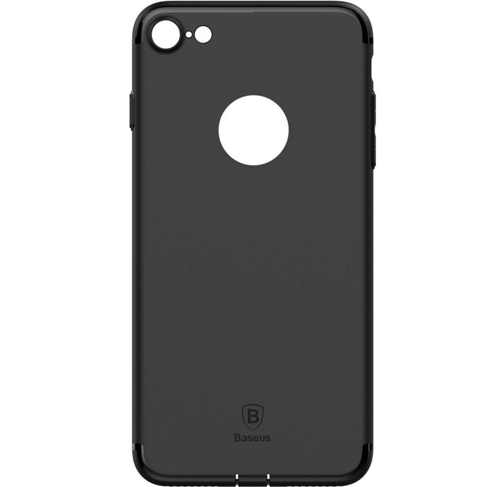 

Чехол Baseus для iPhone 8/7 Simple Solid Black (ARAPIPH7-MS01), Черный