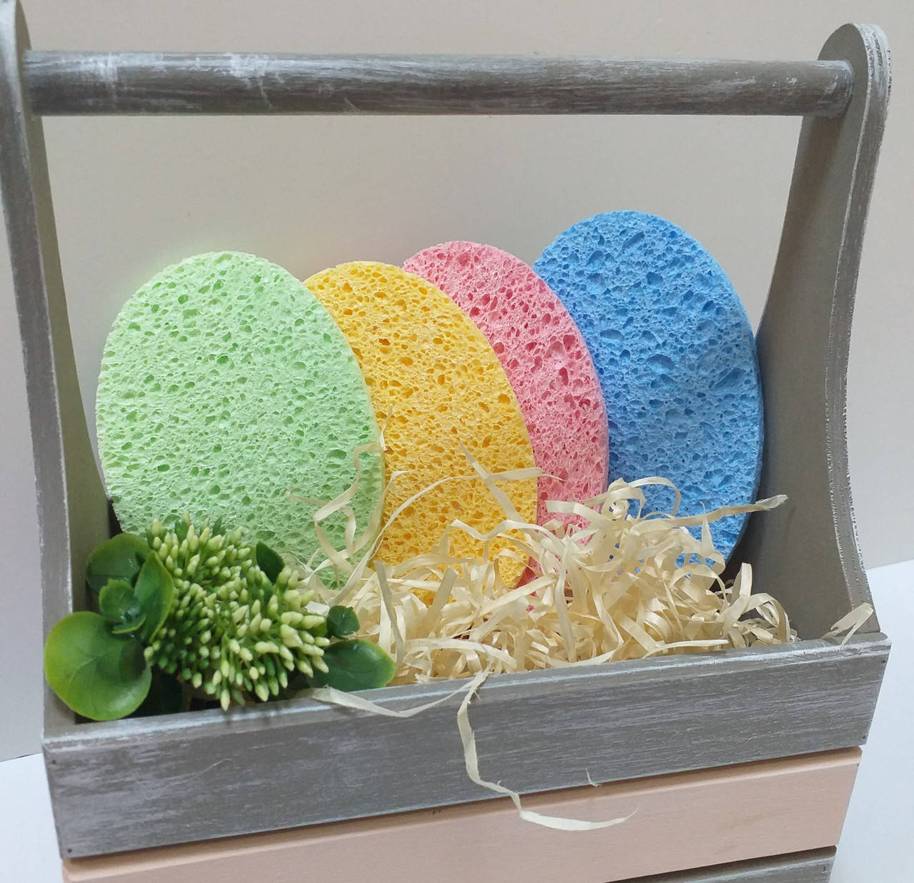 

Спонж овальный для умывания и очищения кожи