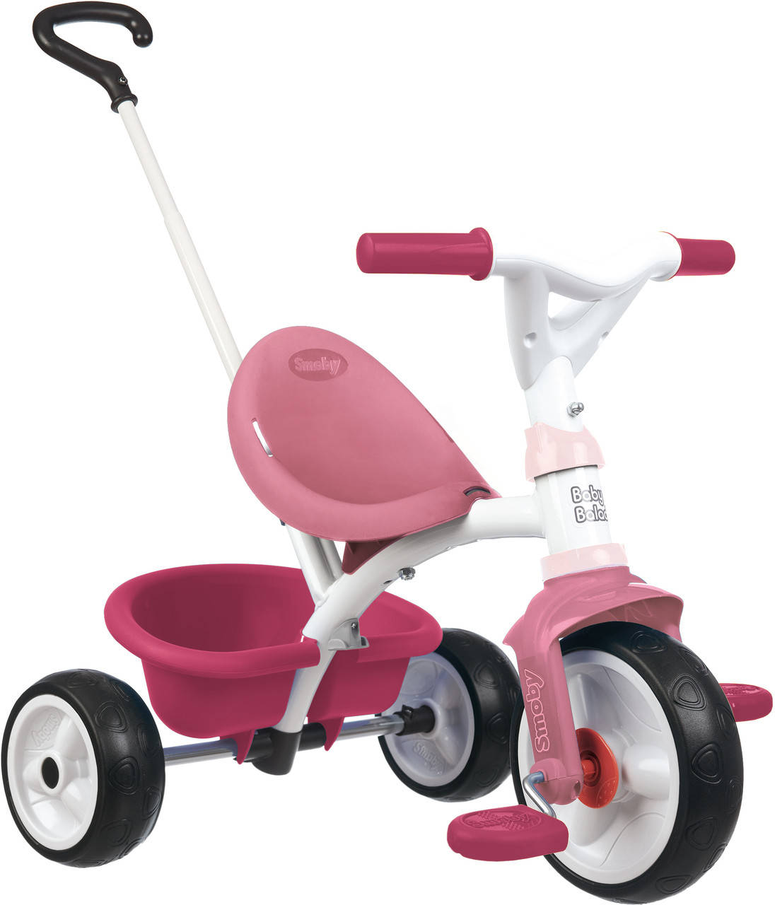 

Детский велосипед 2 в 1 Smoby Toys Би Муви металлический Розовый 68х52х52 см (740332)