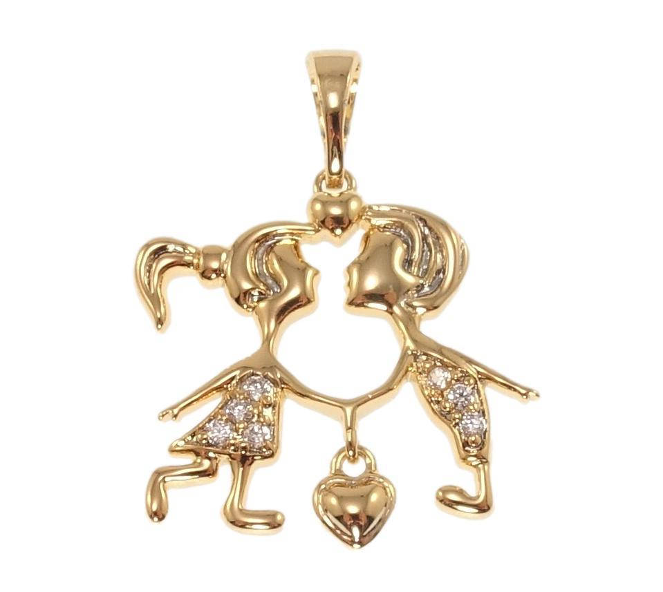 

Кулон Xuping Позолота 18K "Юная любовь" для цепочки до 5мм