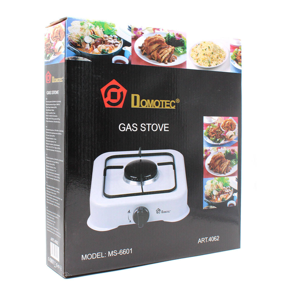 

Газовая плита/таганок Domotec MS-6601/6661 (настольная, 1 конфорка)
