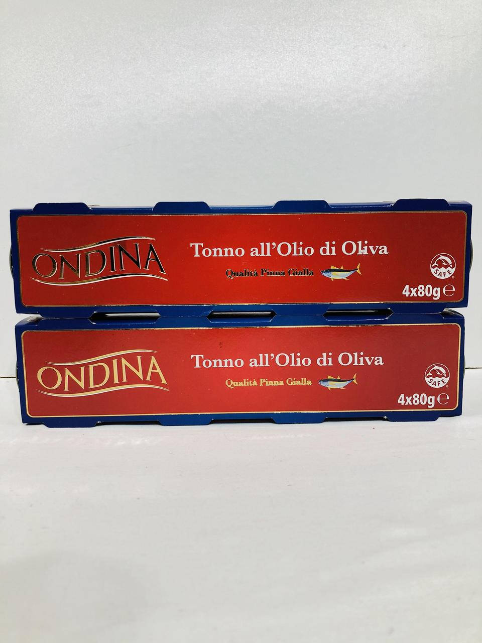 

Тунець Ondina all Olive di Oliva 80гр