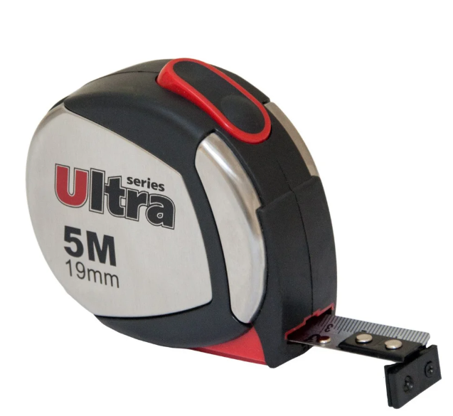 

Рулетка магнитная, нейлоновое покрытие 5м×19мм ULTRA (3822052)