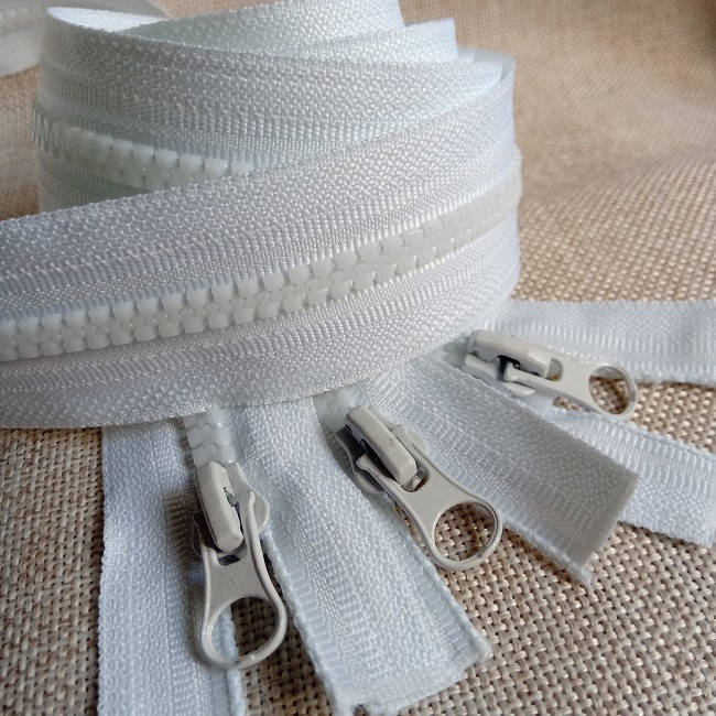 

Тракторная молния 70 см., тип-5, разъемная, белый (101)