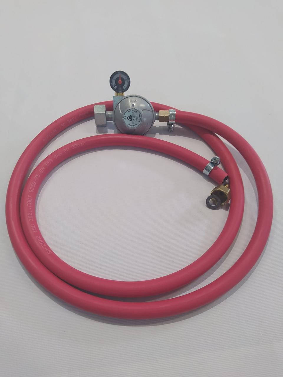 

Комплект для газового баллона. ( редуктор с манометром до 1.5 кг/час )