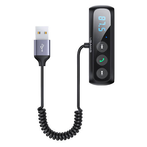 

FM модулятор USAMS Car Digital Display FM Wireless Audio Receiver US-SJ503 |BT5.0/TF/FM/AUX|
