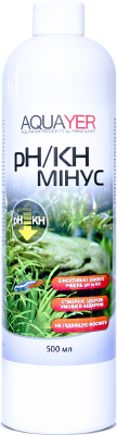 

Средство для подготовки воды AQUAYER pH/KH минус 500 мл
