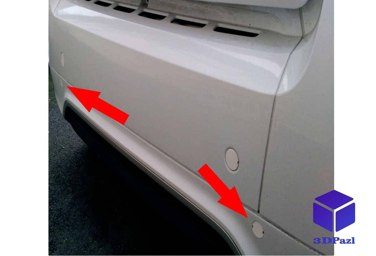 

Заглушка бампера Mercedes Benz Smart 451 (2)