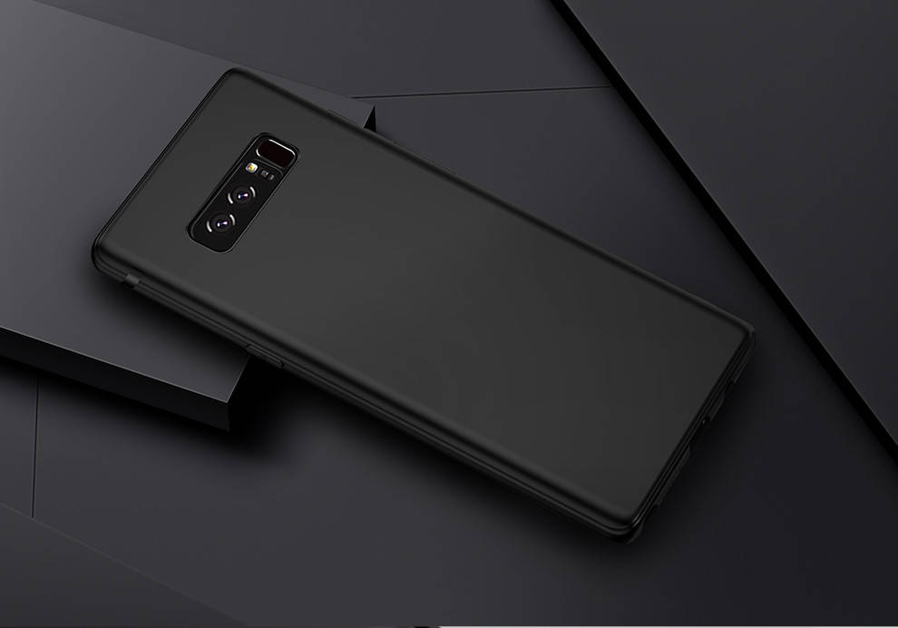 

Тонкий матовый чехол для Samsung Galaxy Note 8, Черный