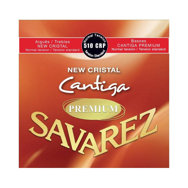 

Струны для классической гитары Savarez Newcristal Cantiga 510CRP Standard Tension