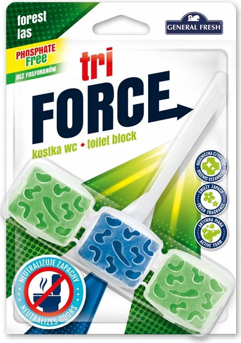 

Твердый туалетный блок GENERAL FRESH в ассортименте, 45 г