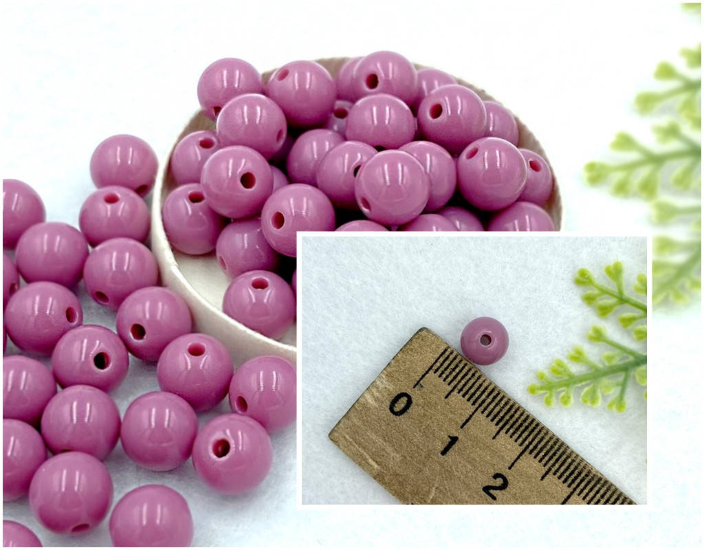 

(20 грамм) Пластиковые бусины Ø8мм (прим. 70 шт) Цвет на фото (сп5нг-0630), Золотистый