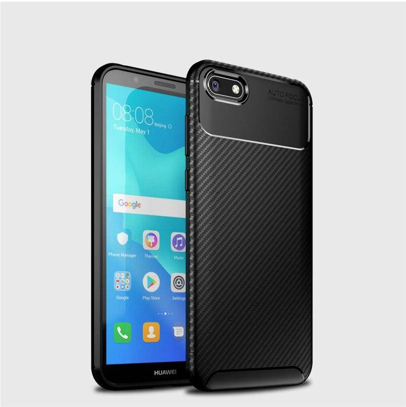 

Противоударный чехол для Honor 7A Черный бампер