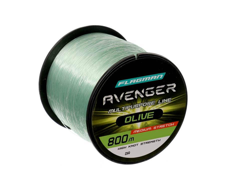 

Леска Flagman Avenger Olive Line 800м 0.35мм, Оливковый