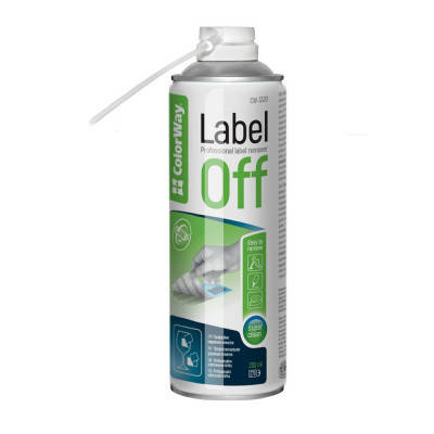 

Спрей для очистки ColorWay aerosol LABEL OFF 200мл (CW-3320)