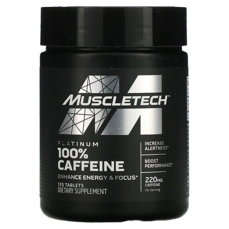 

Muscletech Platinum 100% Caffeine 220 mg 125 таблеток
