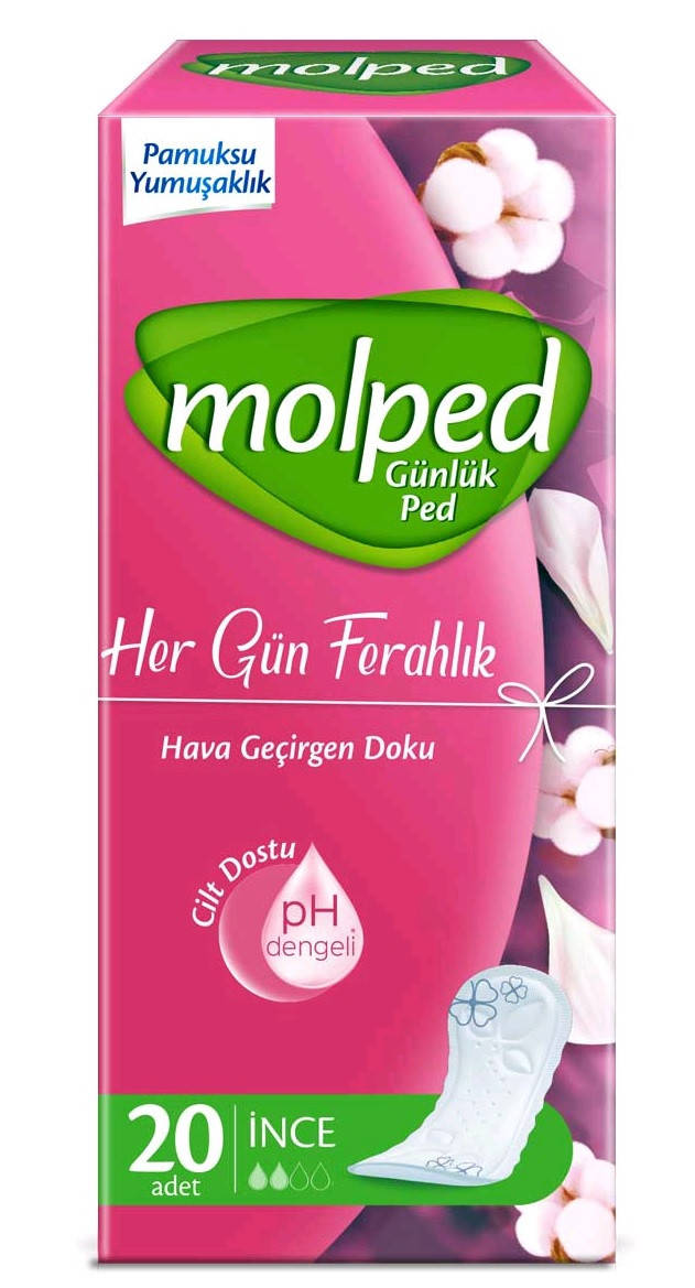 

Прокладки ежедневные Molped Daily 20 шт Everyday Freshness