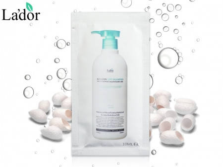

Безсульфатный протеиновый шампунь Lador Keratin LPP Shampoo 10мл