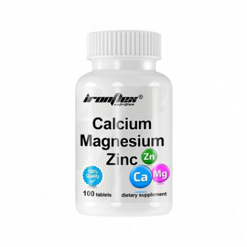 

Минералы IronFlex Calcium Magnesium Zinc 100 таб