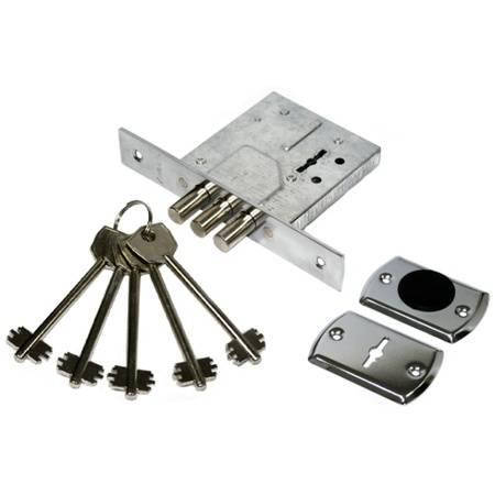 

Замок врезной Avers 96/S6-CR(UA)