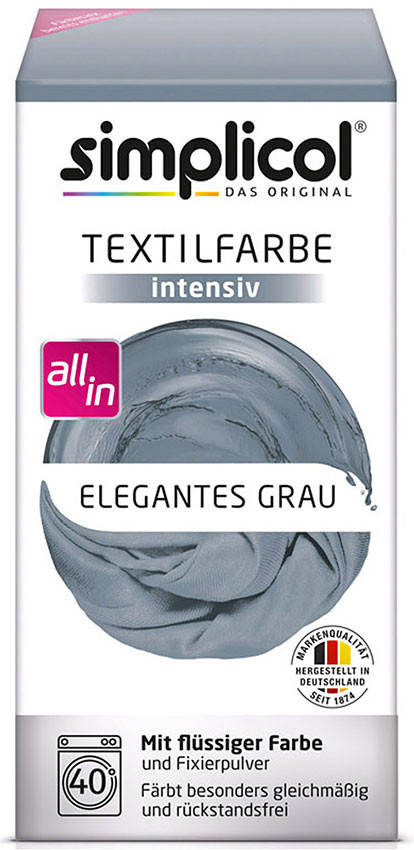 

Краска Simplicol для смены цвета 150мл+400г закрепитель серая