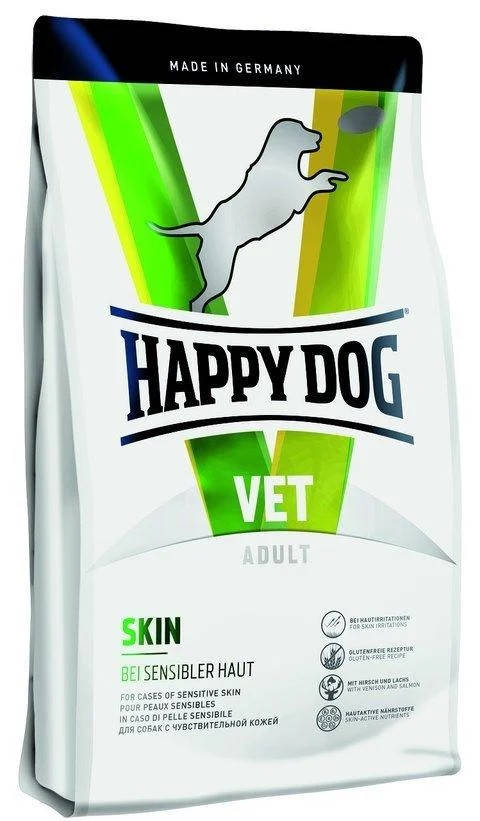 

Happy Dog VET Diet Skin (Хэппи Дог ВЕТ Диет Скин) сухой корм для собак с чувствительной кожей