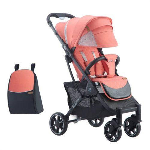 

Прогулочная коляска Babalo Future Розовая черная рама, Розовый