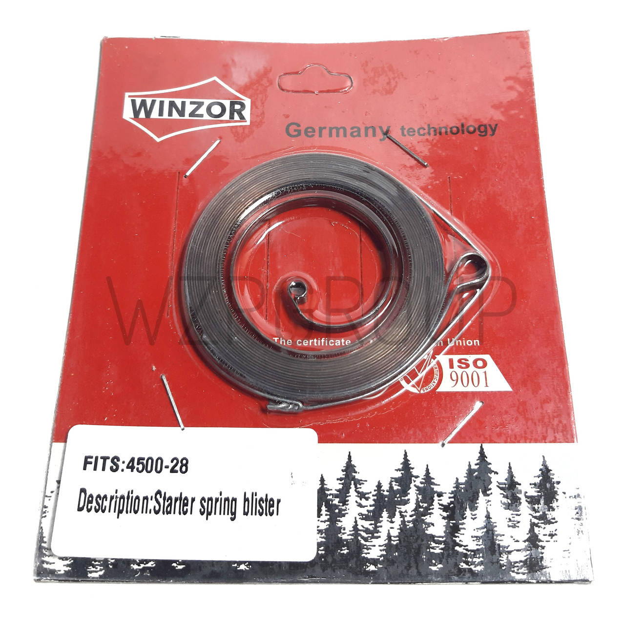 

Пружина стартера простая GL 4500/5200/5800 WINZOR