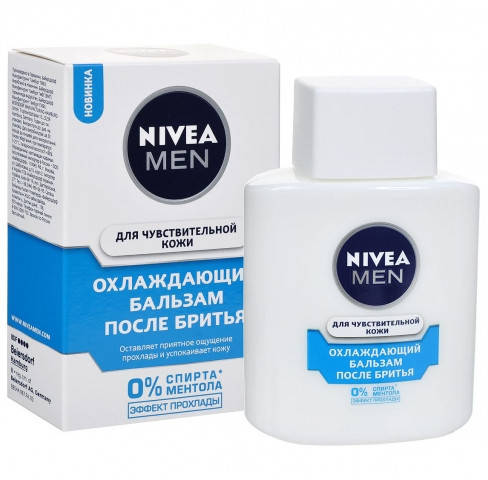 

Бальзам NIVEA п/бр. 100 мл Охлаждающий чувств. кожи