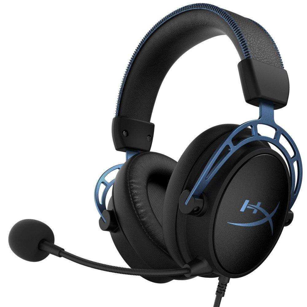 

Компьютерная гарнитура HyperX Cloud Alpha S Blue (HX-HSCAS-BL), Черный